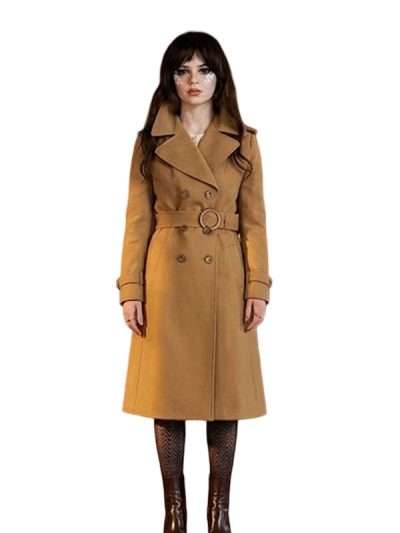 Her Private Hell Sophie Thatcher Brown Trench Coat