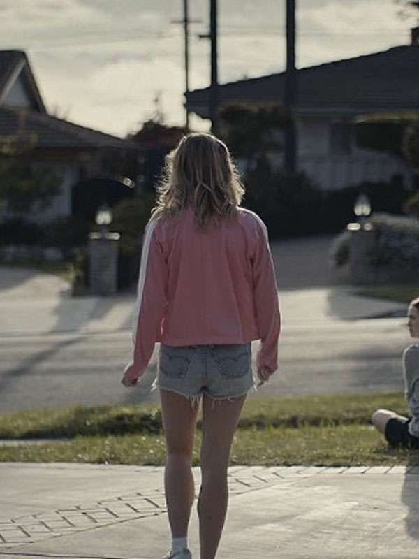 Euphoria Sydney Sweeney Pink Jacket