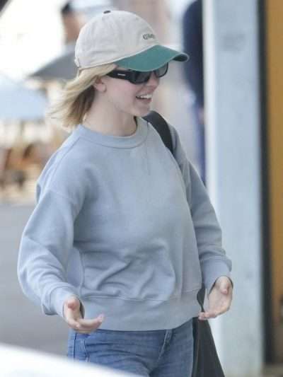 Sydney Sweeney Australian 2026 Blue Sweatshirt