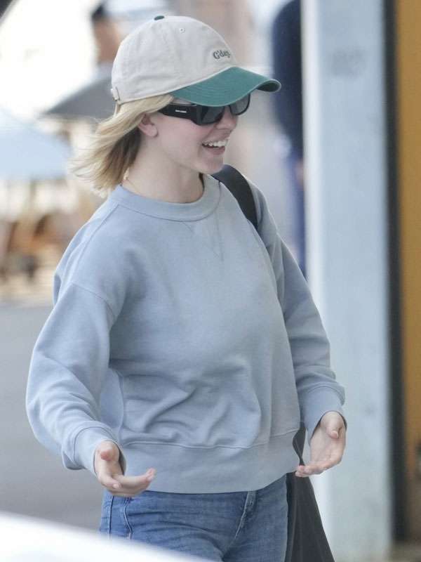 Sydney Sweeney Australian 2026 Blue Sweatshirt