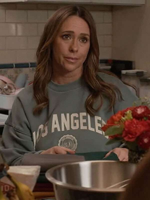 9-1-1 S08 Jennifer Love Hewitt Green Los Angeles Sweatshirt