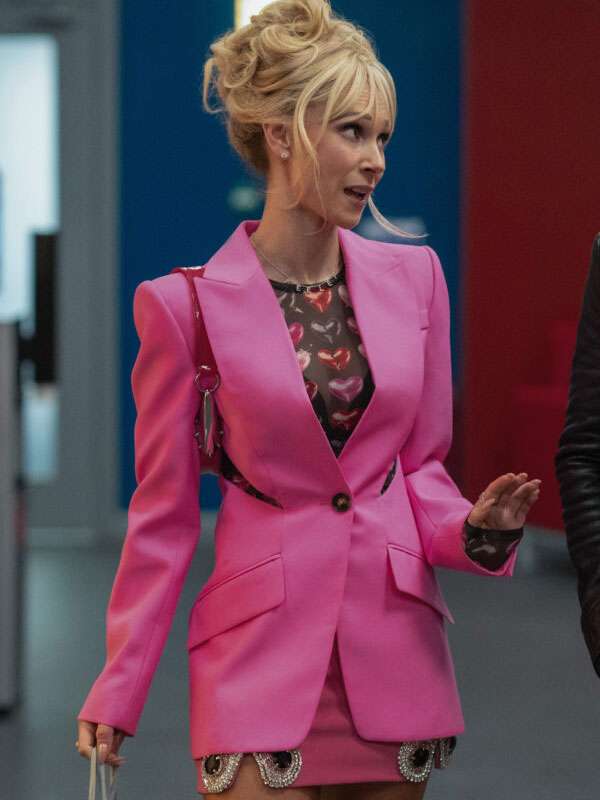 Ted Lasso S04 Keeley Jones Pink Blazer