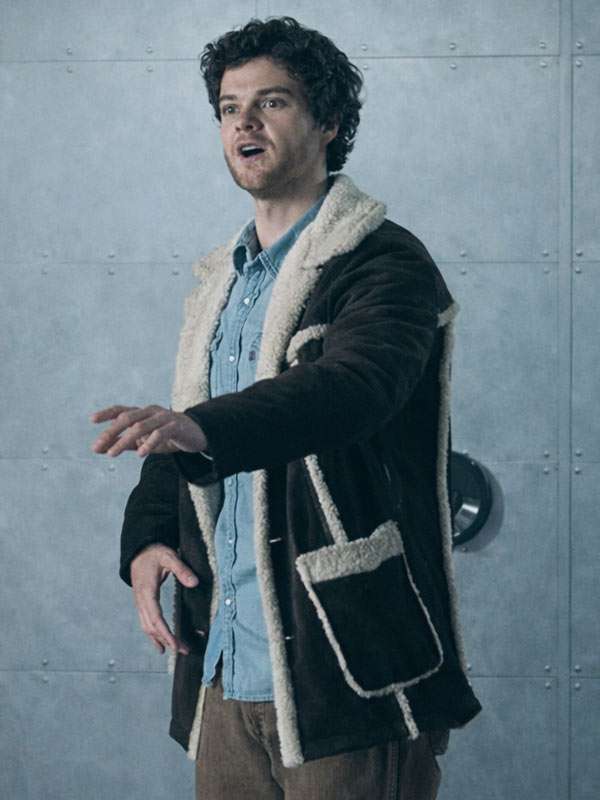 The Boys 2026 Hughie Campbell Shearling Leather Jacket