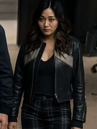 Kimiko Miyashiro The Boys S05 Leather Jacket