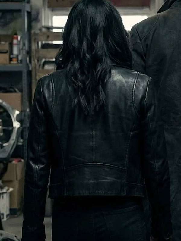 The Boys S05 Karen Fukuhara Black Leather Jacket