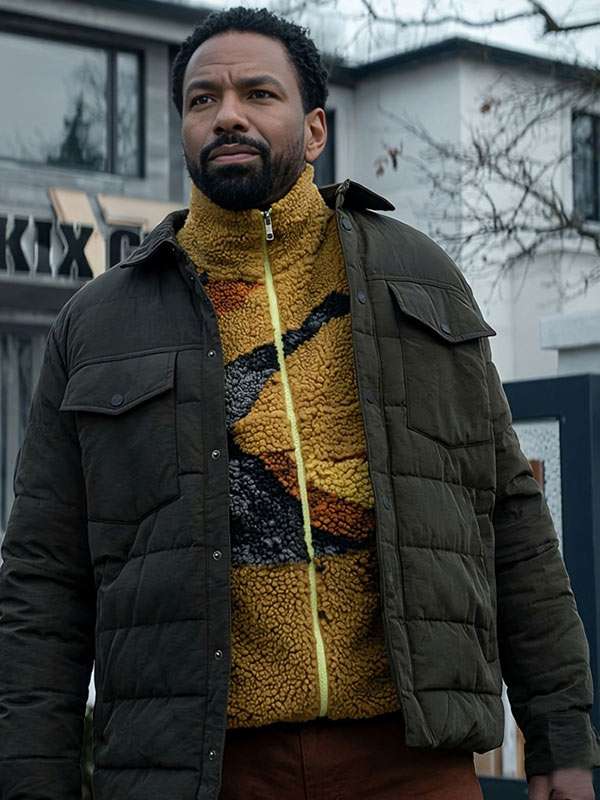 The Boys 2026 Mother's Milk Grey Puffer Jacket