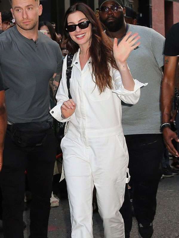 The Devil Wears Prada 2 Anne Hathaway Jumpsuit