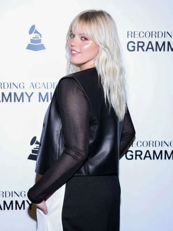 The Grammy Museum Reneé Rapp Leather Vest