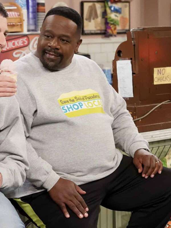 The Neighborhood Calvin Butler Grey Sweatshirt