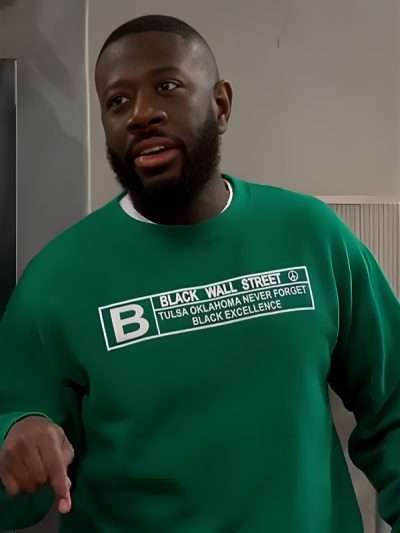 The Neighborhood Sheaun McKinney Green Sweatshirt