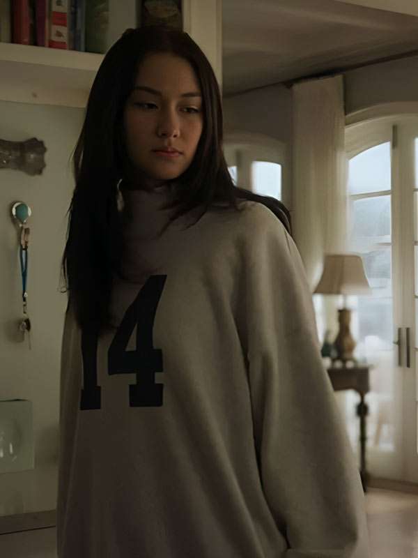 The Summer I Turned Pretty Belly 14 Number Grey Sweatshirt