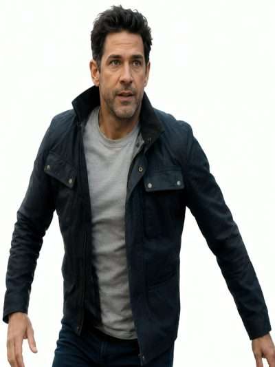 Jack Ryan Ghost War 2026 Black Jacket