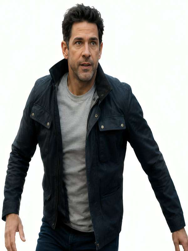 Jack Ryan Ghost War 2026 Black Jacket