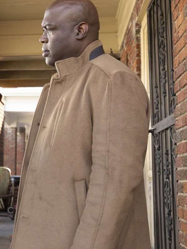 Will Trent 2026 Kevin Daniels Beige Wool Coat