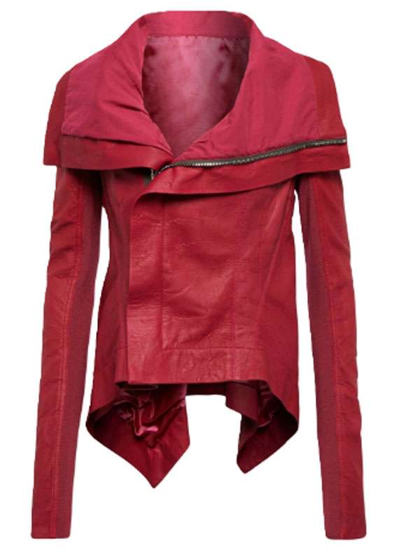 TV Series Will Trent S04 Margaret Cho Red Leather Jacket
