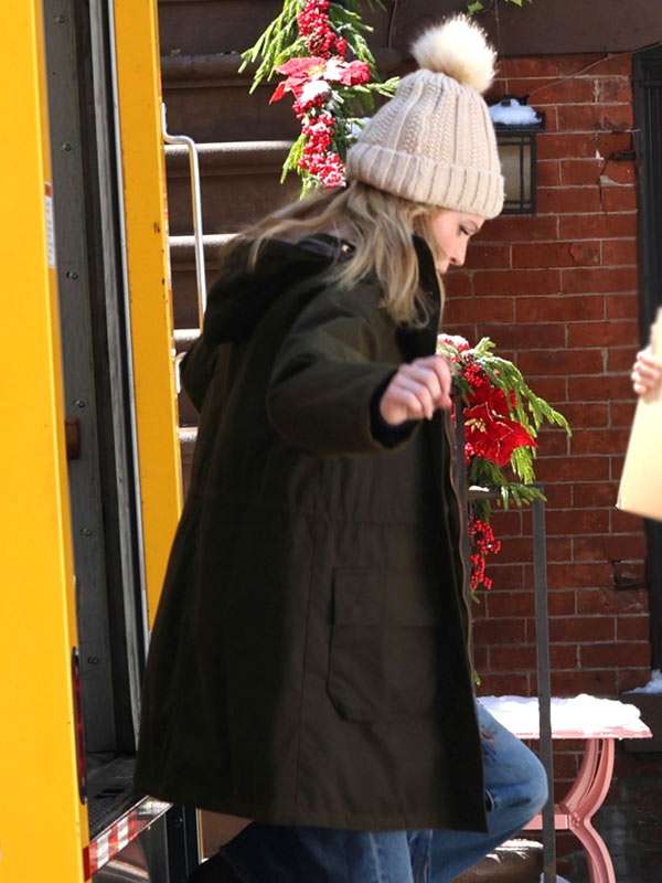 You Deserve Each Other Meghann Fahy Green Hooded Jacket