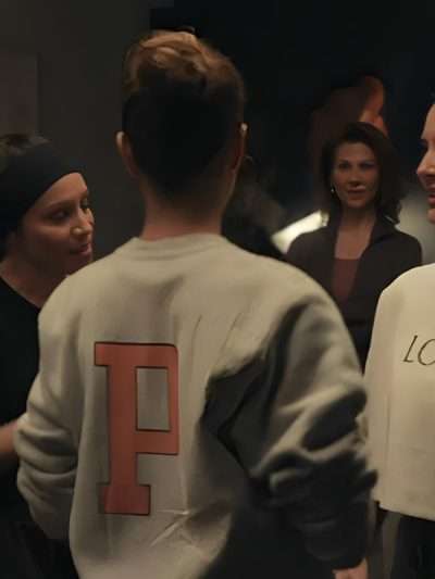 Your Friends and Neighbors Amanda Peet Grey Sweatshirt
