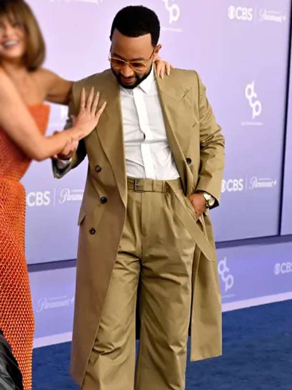 American Music Awards 2026 John Legend Cotton Coat