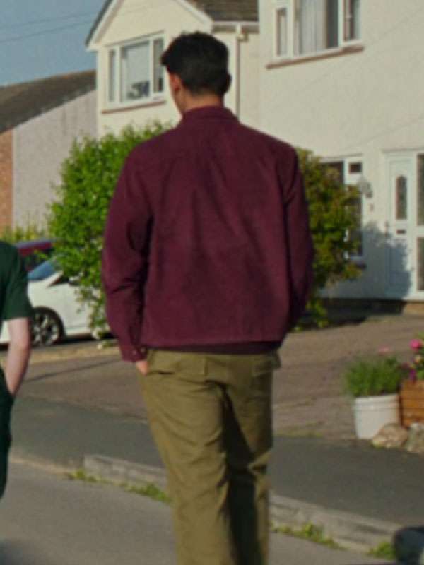 A Good Girl's Guide to Murder S02 Zain Iqbal Purple Cotton Jacket