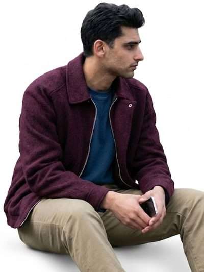 Zain Iqbal A Good Girl's Guide to Murder Wool Jacket
