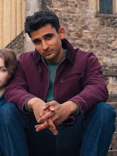 A Good Girl's Guide to Murder Zain Iqbal Purple Cotton Jacket