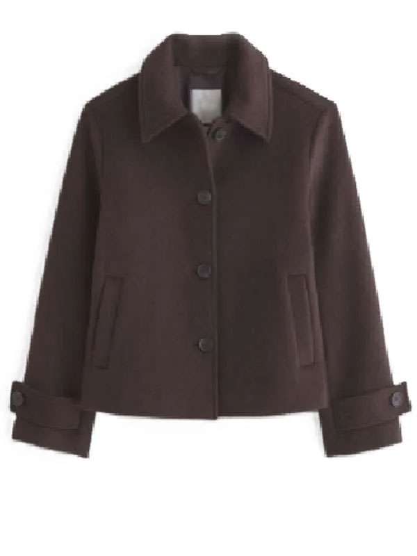 Alice Dhawan The Way Home S04 Brown Cropped Jacket