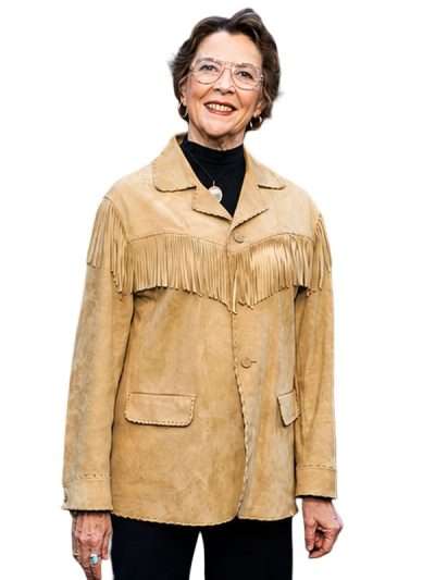 Dutton Ranch Annette Bening Fringe Jacket