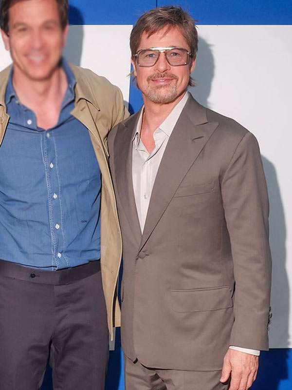 Brad Pitt World Premiere Launch Blazer