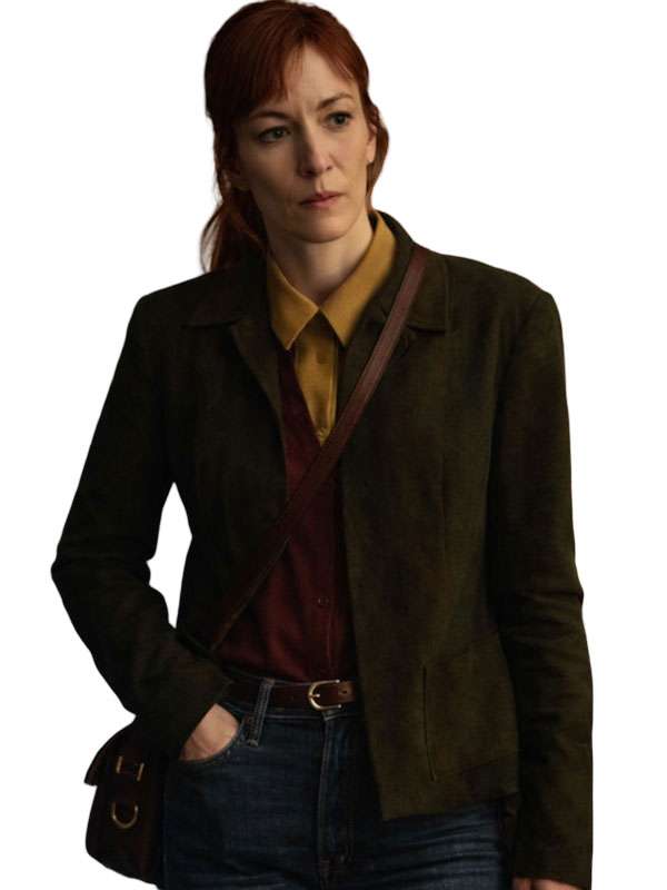 I Will Find You Britt Lower Suede Jacket