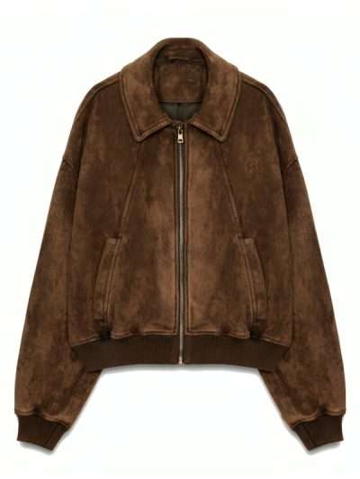 Chicago PD S13 Karen Obilom Brown Leather Jacket