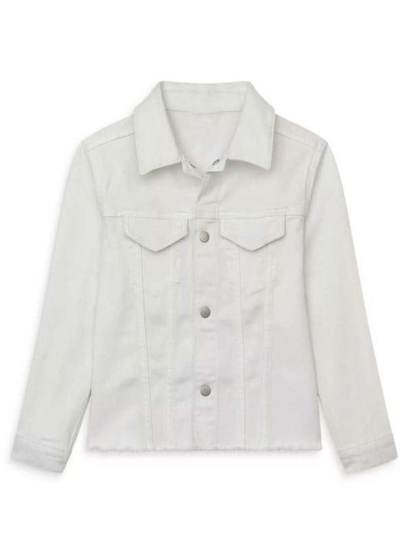 Days of Our Lives S61 Rachel Black White Cotton Jacket