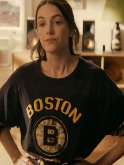 Ella Hunt Not Suitable For Work S01 Black T-Shirt
