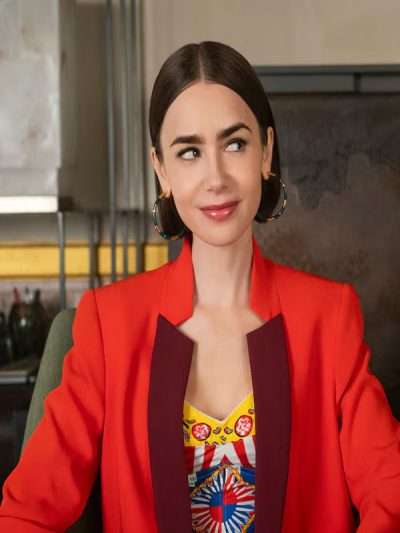 Emily in Paris 2025 Emily Cooper Red Blazer