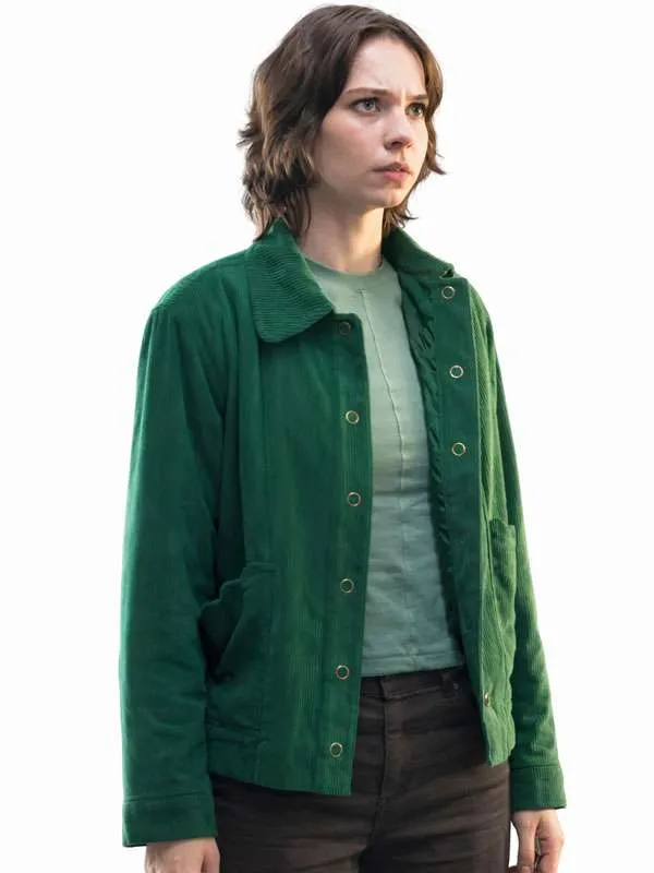 A Good Girl's Guide to Murder Emma Myers Corduroy Jacket