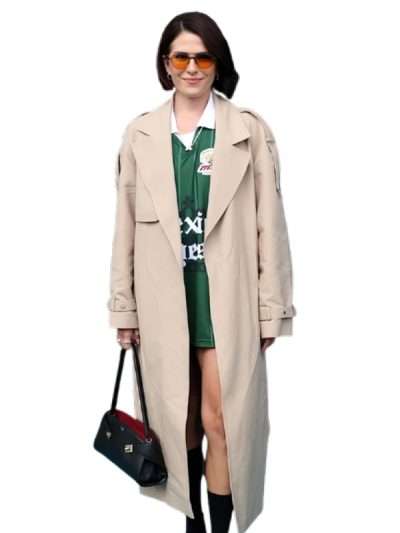 FIFA World Cup Festivities Karla Souza Beige Coat