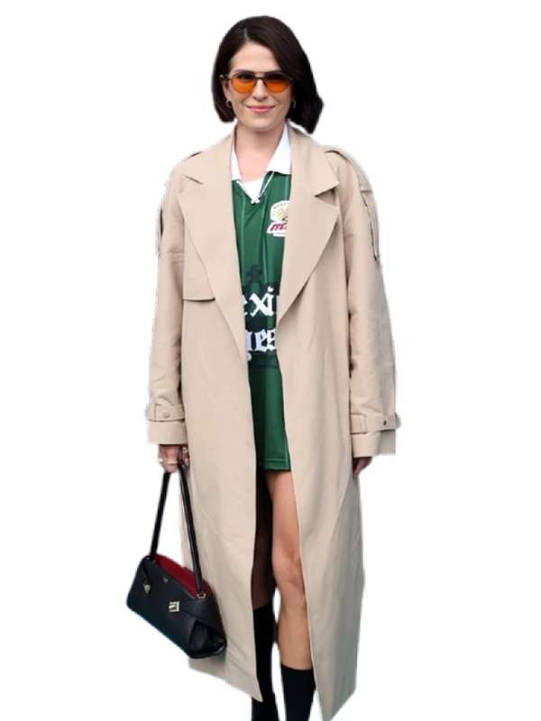 FIFA World Cup Festivities Karla Souza Beige Coat