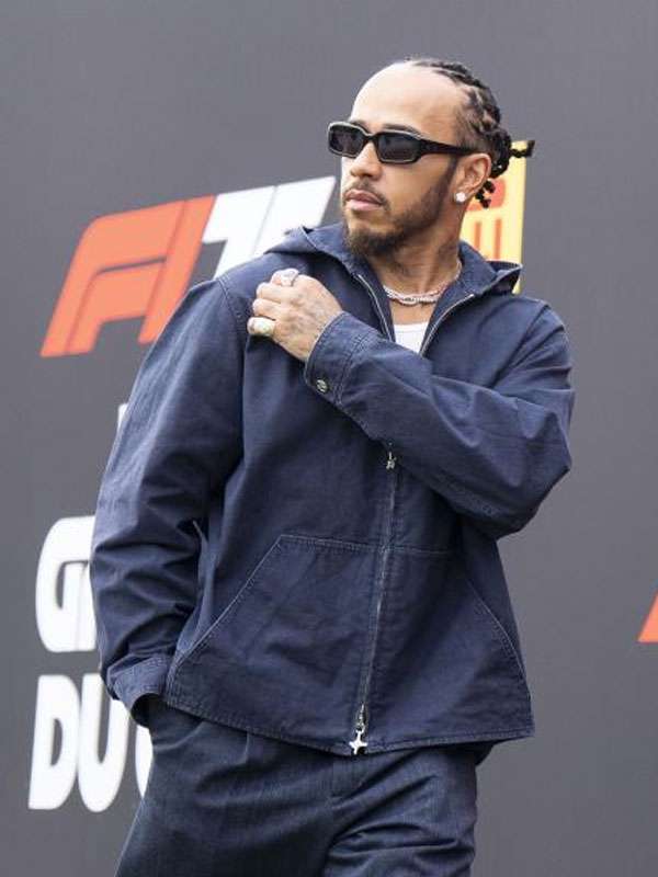Formula 1 Grand Prix Canada 2025 Lewis Hamilton Blue Jacket