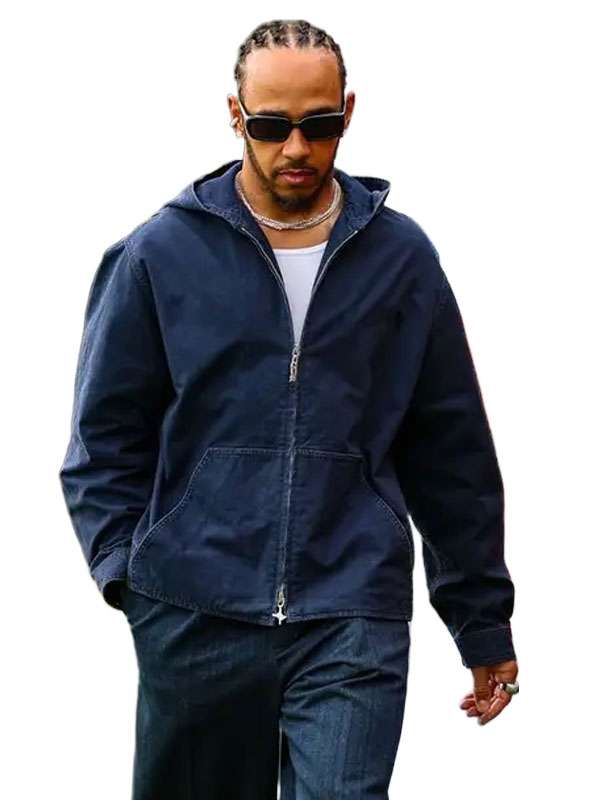 Lewis Hamilton Canadian Grand Prix Blue Jacket