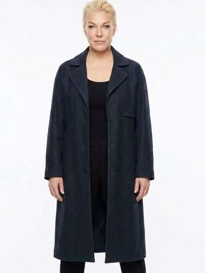 Ride or Die Hannah Waddingham Black Coat