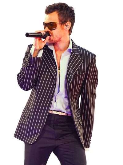 Harry Styles Together Together Tour Pinstripe Blazer
