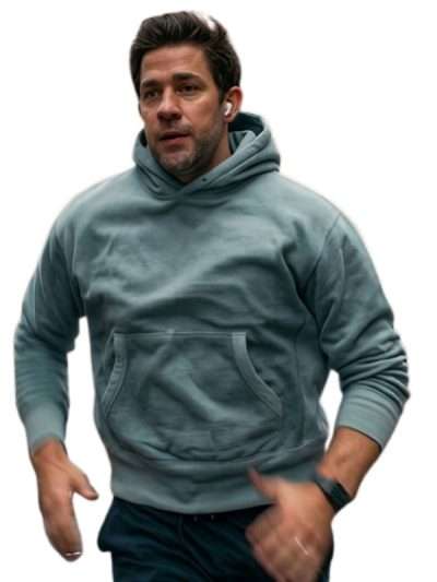 Tom Clancy’s Jack Ryan Ghost War John Krasinski Grey Hoodie