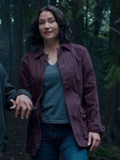 The Way Home S04 Kat Landry Burgundy Jacket