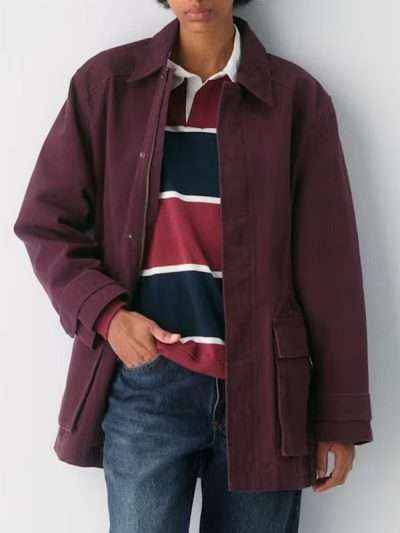 Kat Landry The Way Home Burgundy Jacket
