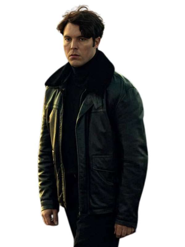 Legends S01 Carter Black Shearling Leather Jacket