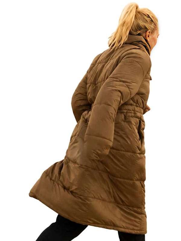 Let's Love Malin Akerman Puffer Coat