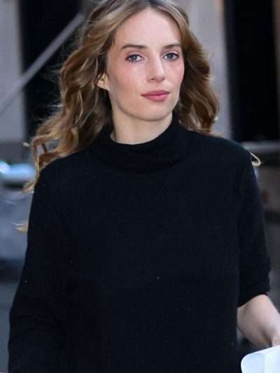 Maya Hawke One Night Only Movie Black Sweatshirt