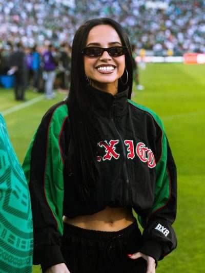 Mexico vs Australia Becky G Cropped Jacket