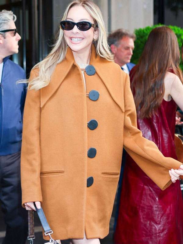 2026 Este Haim Brown Wool Coat