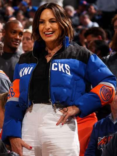 NY Knick Mariska Hargitay Puffer Jacket