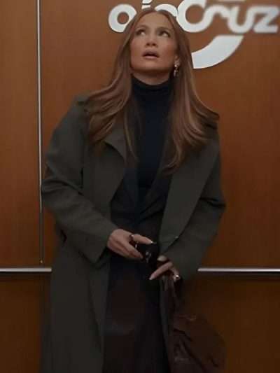 Office Romance Jennifer Lopez Wool Coat